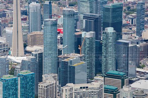 Aerial Photo | Entertainment District, Toronto