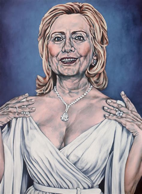 Meet the Artist Who Creates Surreal Hillary Clinton Portraits