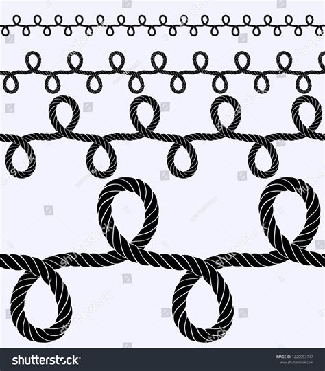 Rope Vector Illustration Stock Vector (Royalty Free) 1220953747 ...