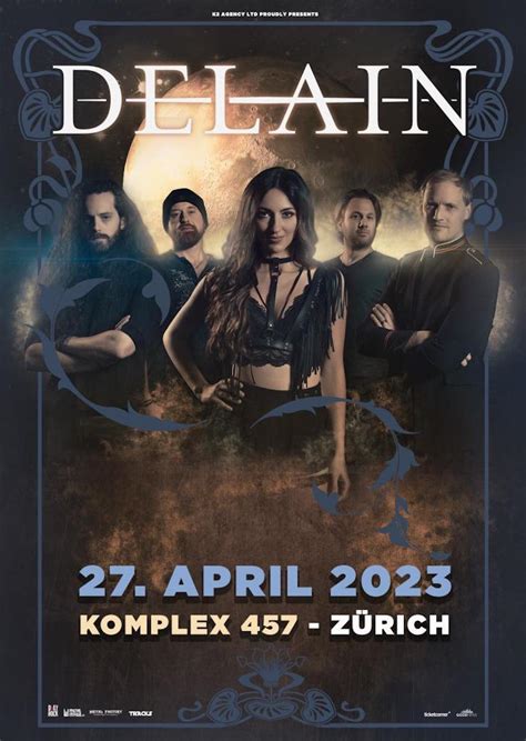 TRACKS präsentiert: DELAIN am 27. April 2023 im Komplex 457 in Zürich - Tracks Magazin