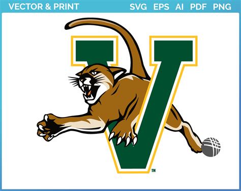 Vermont Catamounts - Alternate Logo (1998) - College Sports Vector SVG Logo in 5 formats