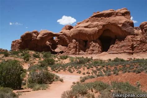 Double Arch Trail | Arches National Park | Hikespeak.com