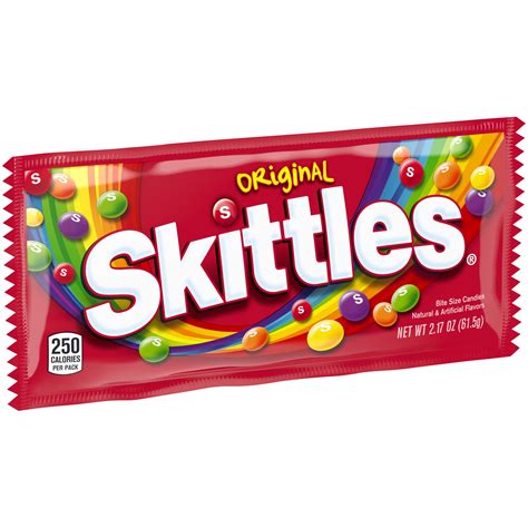 Skittles Original Candy Single Pack, 2.17 ounce – BrickSeek