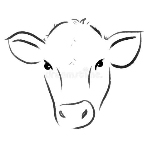 Print vector cow one line draw illustration royalty free illustration | Cow art, Cow painting ...