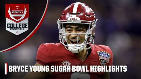 Bryce Young Highlights from the 2022 Allstate Sugar Bowl | ESPN College ...