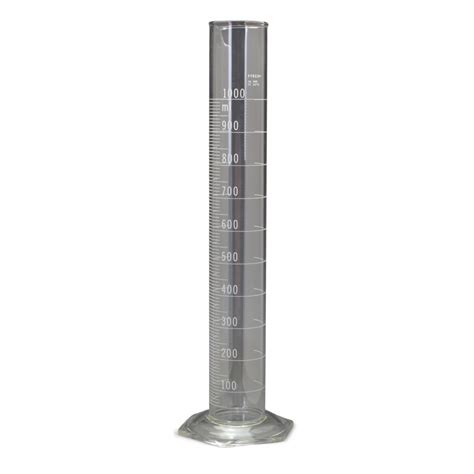 Pyrex® Glass Graduated Cylinder, Single Metric Scale, 1,000 mL ...