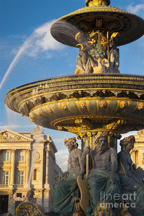 Paris Fountain Photograph by Brian Jannsen - Fine Art America