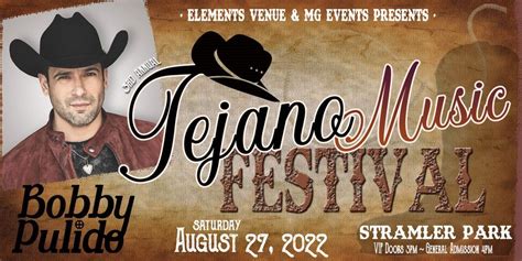 3rd Annual Tejano Music Festival 2022 | Stramler Park..., Bakersfield, CA | August 27, 2022