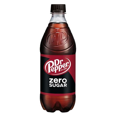 Dr Pepper Zero Sugar 20oz Btl : Drinks fast delivery by App or Online