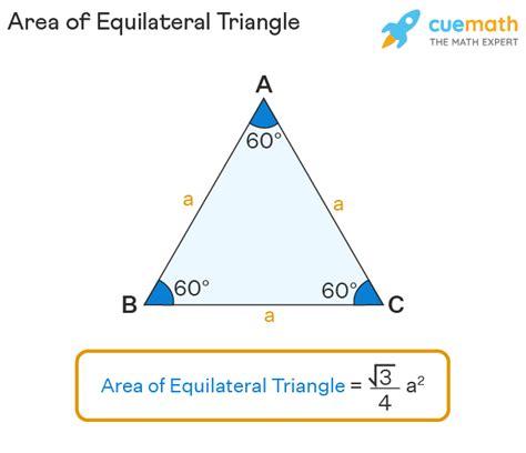 Area of an Equilateral Triangle - Formula, Derivation, Examples (2022)