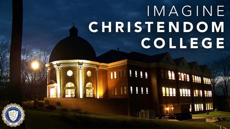 Imagine Christendom College | 2009 Promotional Video - YouTube