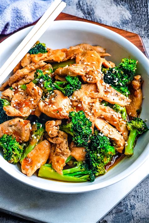 Chinese Chicken and Broccoli - Posh Plate