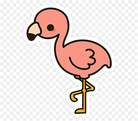 Image - Pink Flamingo Clip Art - FlyClipart