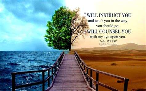 Psalm 32:8 Desktop Wallpapers | Psalm 32:8 Bible Verse Wallpapers