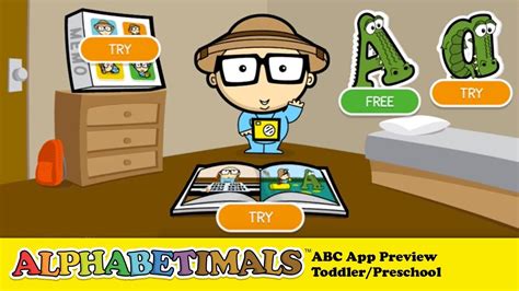 Animal ABC Games for Kids: Alphabetimals App 3.0 Preview | Alphabetimals.com - YouTube