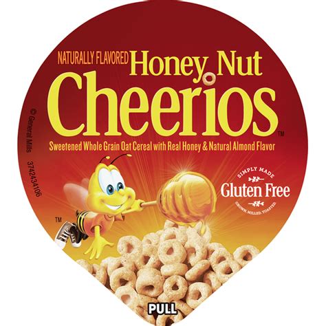 Cheerios Cereal, Whole Grain Oat, Honey Nut (1.8 oz) from Walmart ...