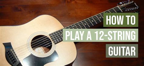 Guitar Blog: How To Play A 12-String Guitar