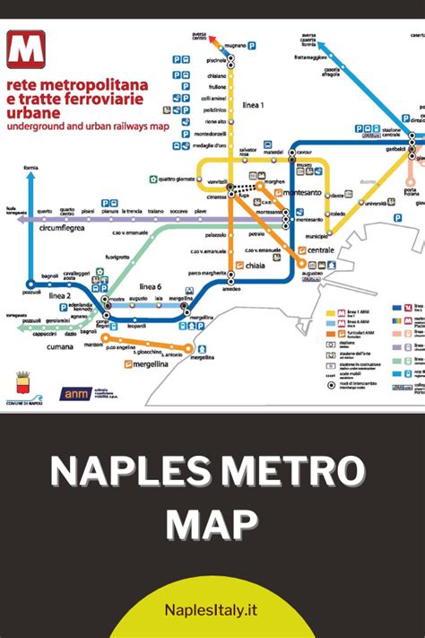 Naples Italy metro map