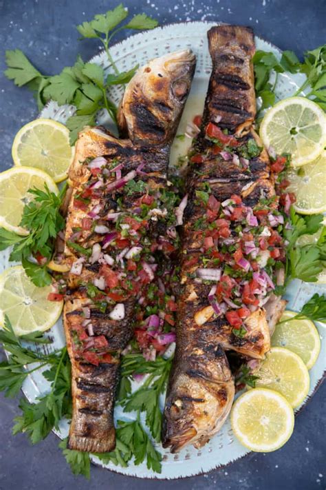 Mediterranean Grilled Branzino • Unicorns in the Kitchen