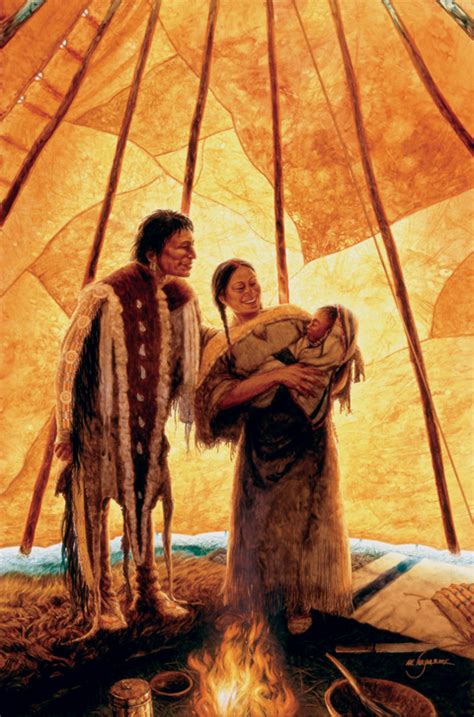 Cameahwait, Sacagawea, and Jean Baptiste | Discovering Lewis & Clark