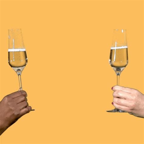 Tossing Champagne Glass GIF | GIFDB.com