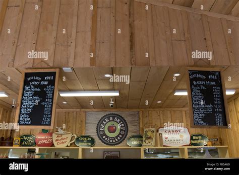 Beak and Skiff apple orchards Stock Photo - Alamy