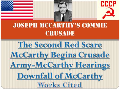 PPT - Joseph McCarthy’s Commie Crusade PowerPoint Presentation, free download - ID:4865941