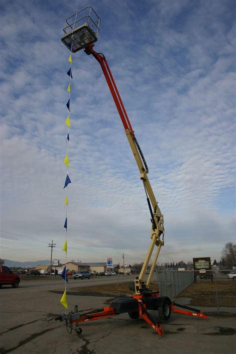 35' JLG T350 Towable Boom Lift - North 93 Rentals