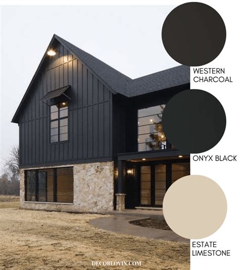 Modern Farmhouse Style Exterior Paint Colors