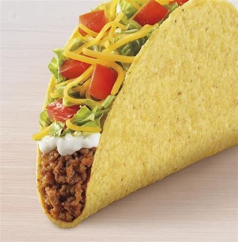 Taco Bell Crunchy Taco Supreme Nutrition Facts