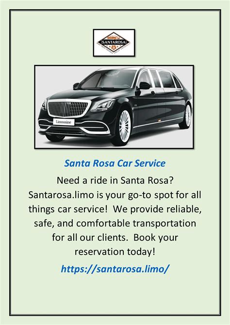 Santa Rosa Car Service | Santarosa.limo by Santa rosa Limo - Issuu