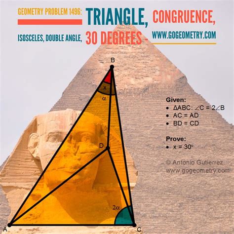 Geometry Problem 1496 | Geometry problems, Geometry, Triangle abc