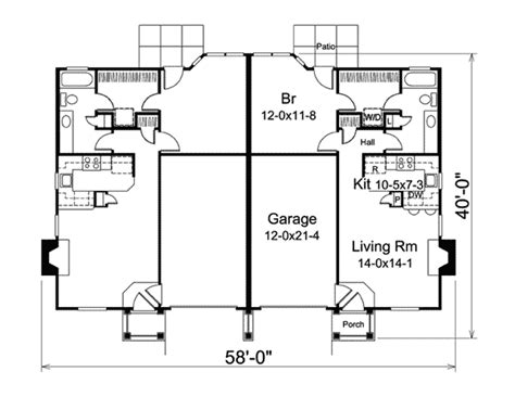 19+ 1 Bedroom Duplex House Plan