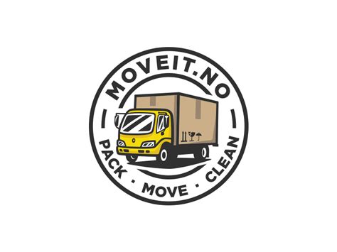 Moving company logo by Mersad Comaga on Dribbble