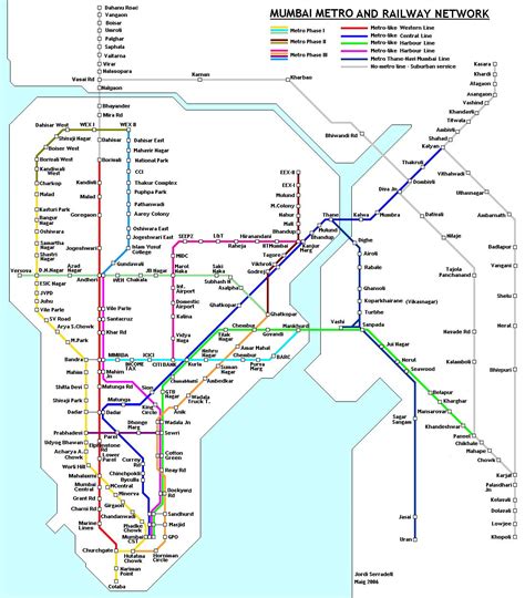 Mumbai Metro Rail, Map of Mumbai Metro, Metro in Navi Mumbai