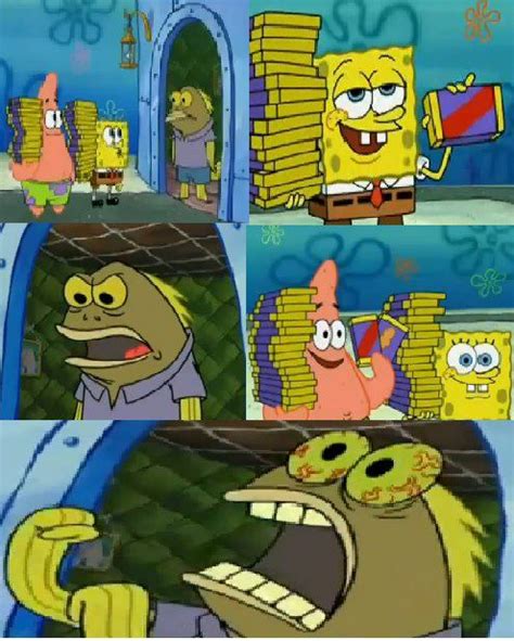 Chocolate Spongebob Blank Meme Template - Imgflip