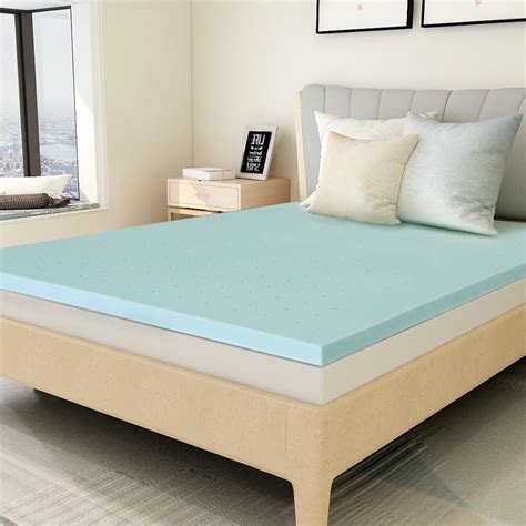 Mattress Topper,1.5 inch Gel Memory Foam Mattress Topper,Twin - Walmart ...