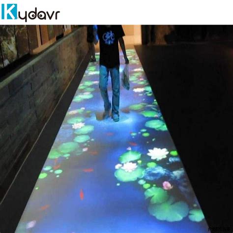 3d ar restaurant interactive projection | epson floor interactive ...