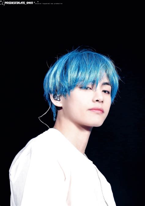 Taehyung Blue Hair Wallpapers - Top Free Taehyung Blue Hair Backgrounds ...