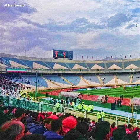 Akbar Nemati on Tumblr: Panorama view of The Azadi Stadium The #Azadi # ...