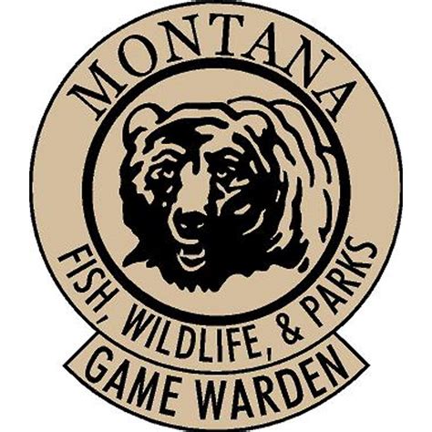 Montana State Fish, Wildlife & Parks Game Warden - Vinyl Sticker at Sticker Shoppe