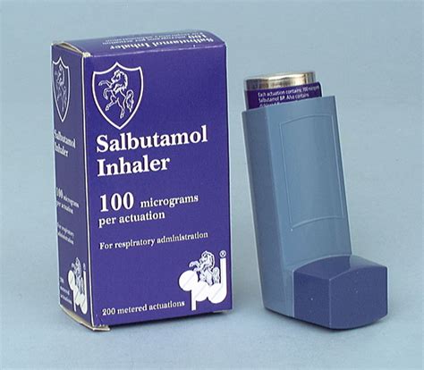 AES010 : Salbutamol Inhaler 0.1mg metered dose ( x 200 doses)