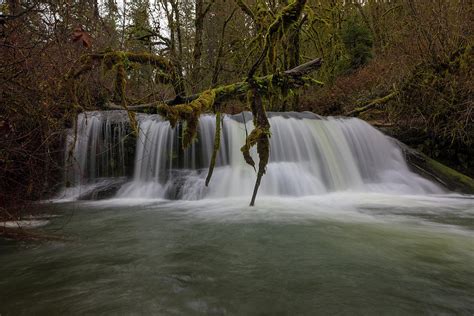 McDowell Creek Falls Closeup Photograph by David Gn | Fine Art America