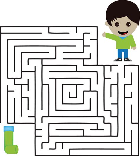 Simple Printable Maze For Kids