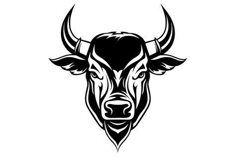 Bull Graphic by Mahak Arts · Creative Fabrica