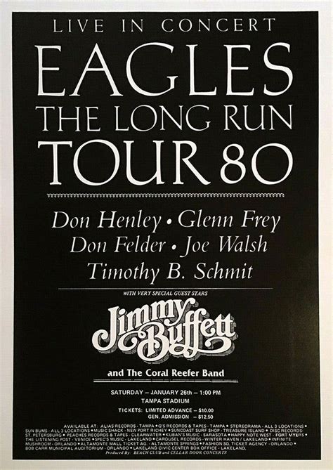 Vintage Eagles Poster