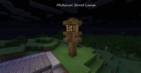 Medieval Street Lamp Minecraft Map