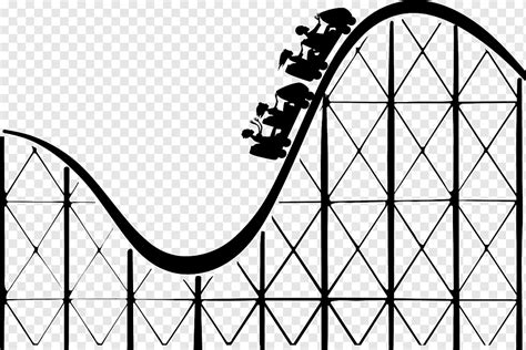 Roller Coaster Silhouette Png