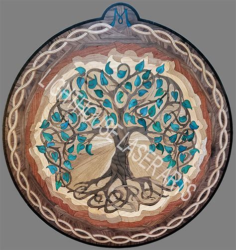 Tree Of Life Medallion Inlay