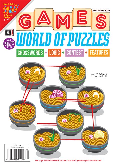 Games World of Puzzles September 2020 – Games World of Puzzles